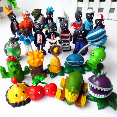 juguetes de plantas contra zombis