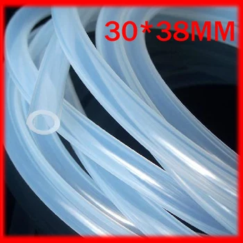 

30mm ID 38mm OD 30*38mm large Transparent Silicone Rubber Tube Hose Pipe ( food grade ) medical PIPE