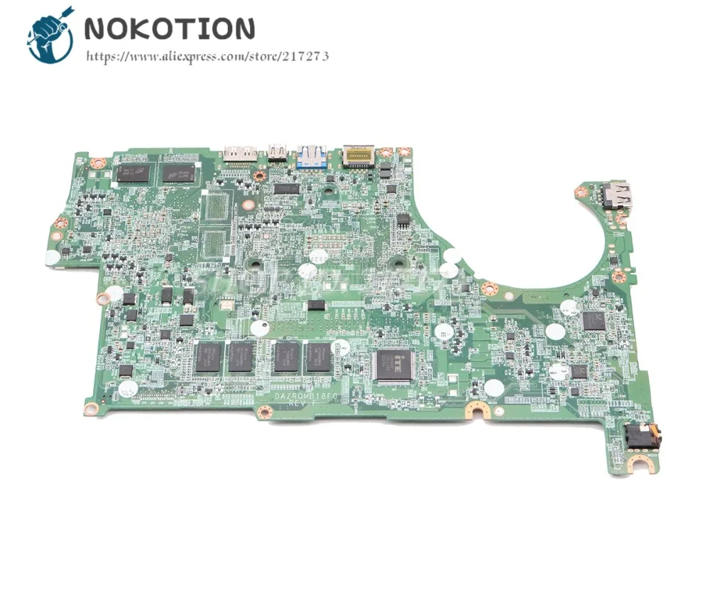 NOKOTION для acer aspire V5-573 V5-573G Материнская плата ноутбука I5-4200U процессор GT740M графика NBM9W11003 NBMBC11003 DAZRQMB18F0