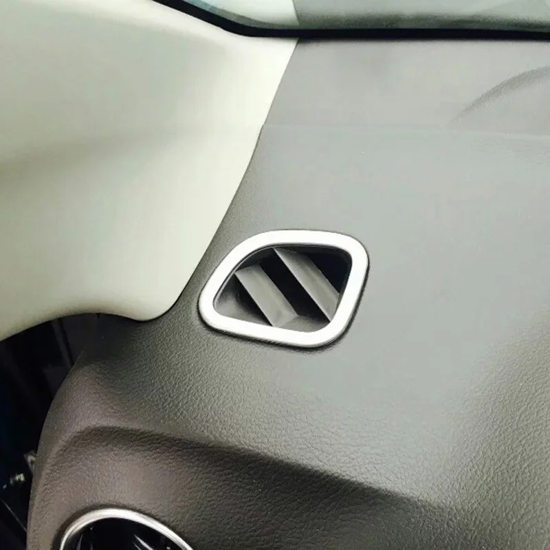 For Suzuki Vitara 2015 2016 2017 2018 2019 DASHBOARD AIR VENT TRIM COVER BEZEL GARNISH FRONT INSERT OUTLET ACCESSORIES 2pcs For Suzuki Vitara 2015 2016 2017 2018 2019 DASHBOARD AIR VENT TRIM COVER BEZEL GARNISH FRONT INSERT OUTLET ACCESSORIES 2pcs