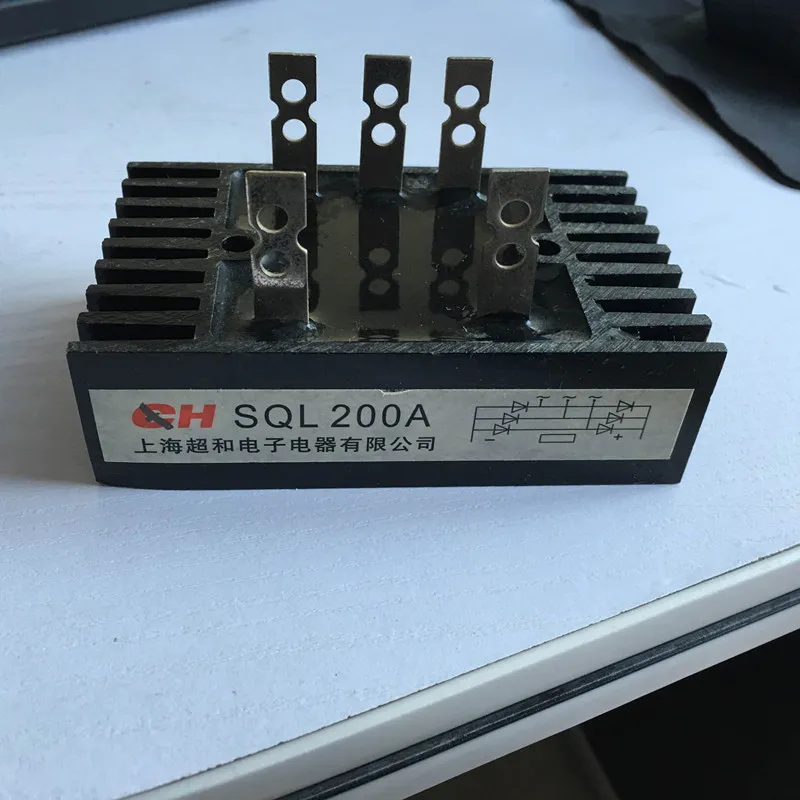 

SQL200A 3-Phase Diode Bridge Rectifier 200A 1200V Brand New