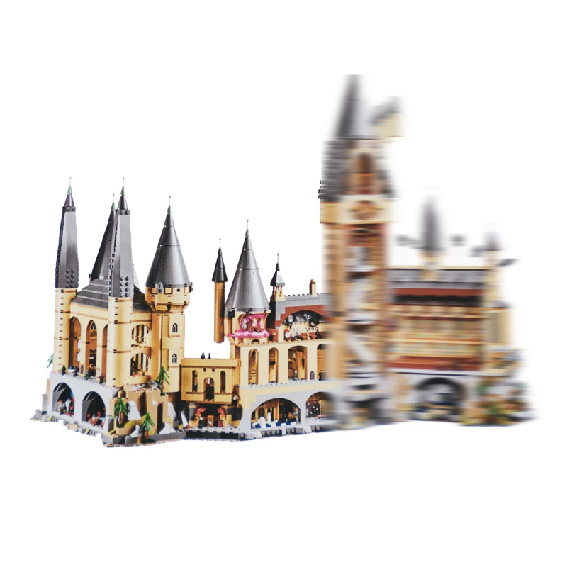Herry Potter Free Shipping Hogwarts Castle 6742pcs Compatible 16060 set