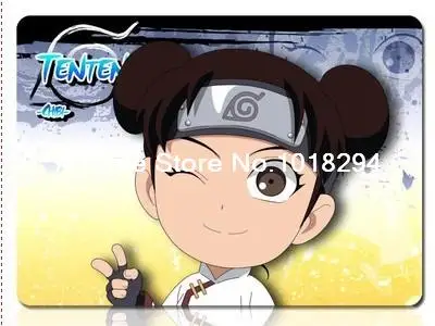 naruto mouse pad q tenten cute mousepad laptop anime mouse pad gear