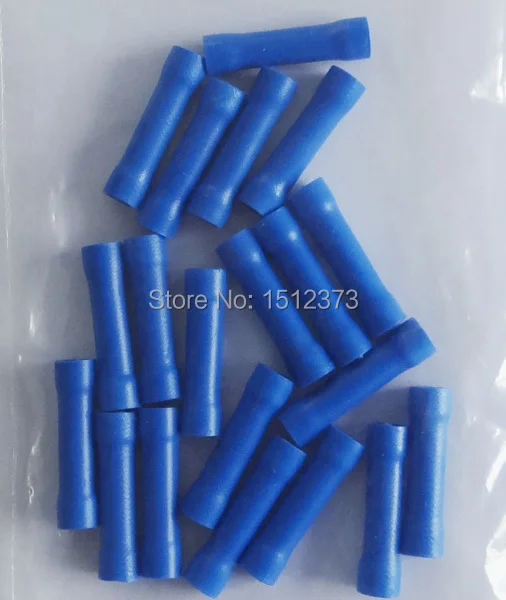

100piece/lot pvc middle terminal Long type high quality 16-14AWG(1.5-2.5 square meter