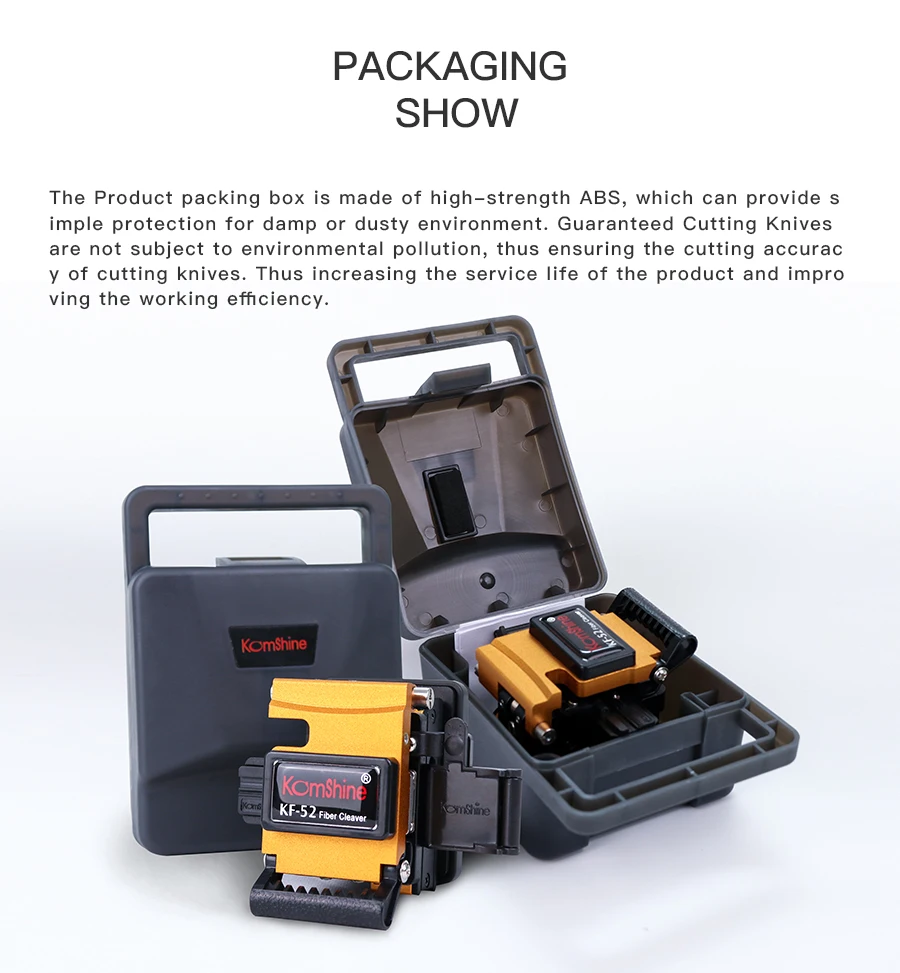 9S Splicing Fiber Optic Fusion Splicer Komshine