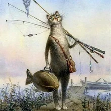 Безрамная картина кошка живопись по номерам Современная Настенная живопись ручная роспись маслом на холсте для украшения дома