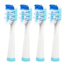 2Pcs/Pack Replacement Soft Rubber Electric Toothbrush Heads Fits for Seago sg-906/sg-915/sg-612/sg-623/sg-628