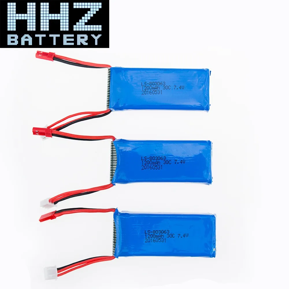 tarantula x6 lipo battery 7.4V 1200mah (4)
