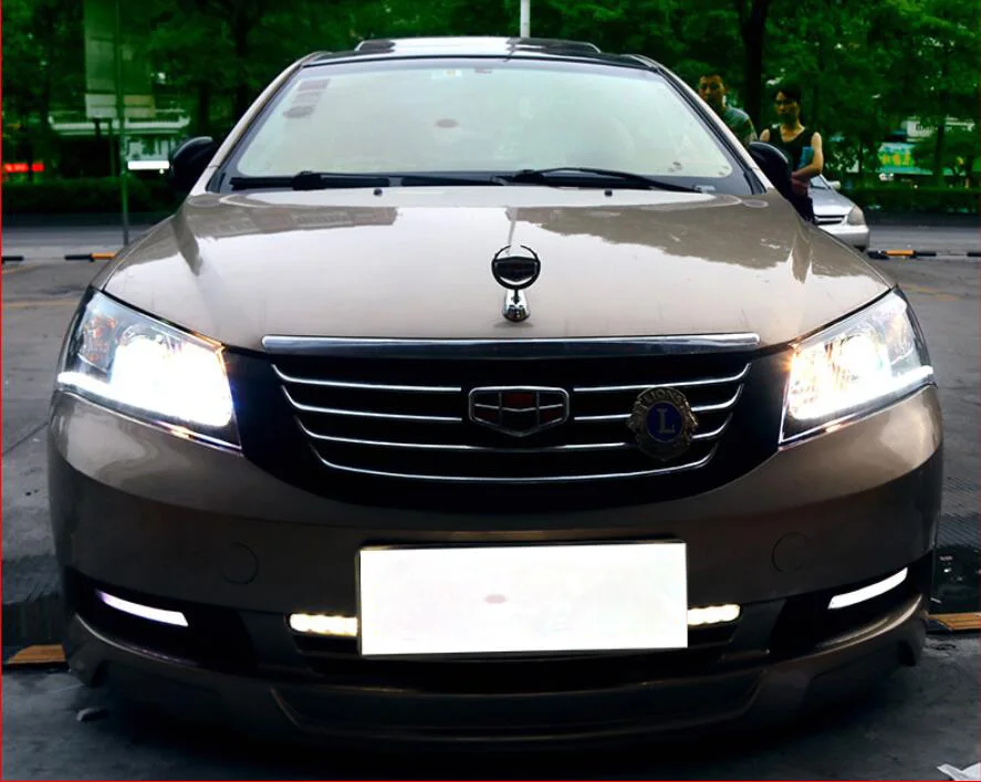 Автомобильная фара для Geely Emgrand EC7 фара EC715, EC718 EC7-RV 2009~ 2013 года DRL Bi Xenon объектив HI LO HID противотуманная фара