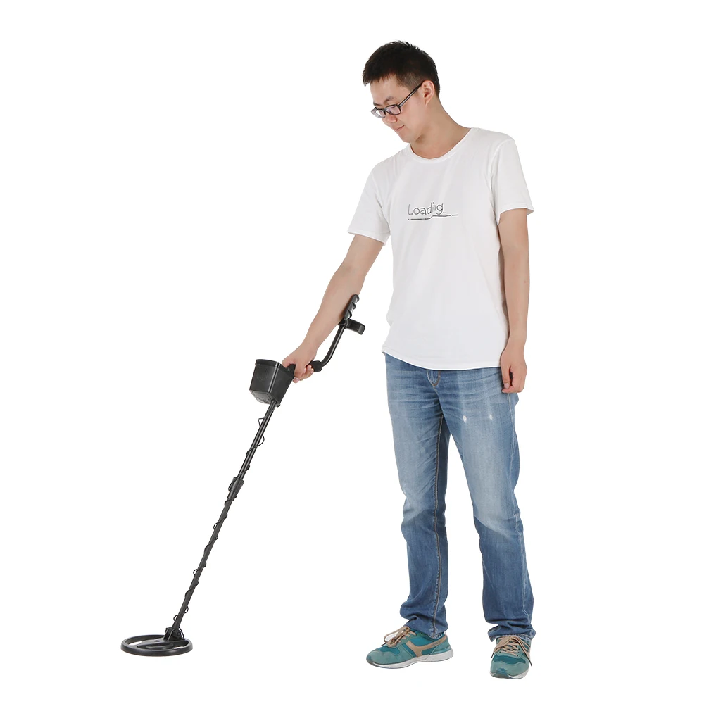

High Sensitivity Metal Detector GC-1027 Underground Search 4-Color LED Deep Treasure Hunter Discriminating Gold Finder detector