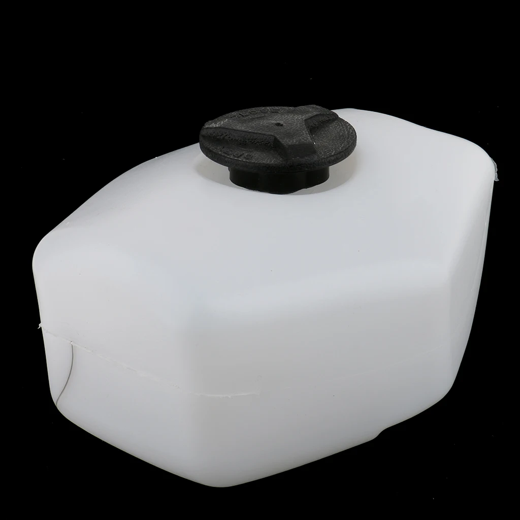 1 Piece Portable Plastic Fuel Gas Tank With Cover for 2 Stroke Engine for 43cc-49cc Mini Motorized Bicycle Dirt Bikes