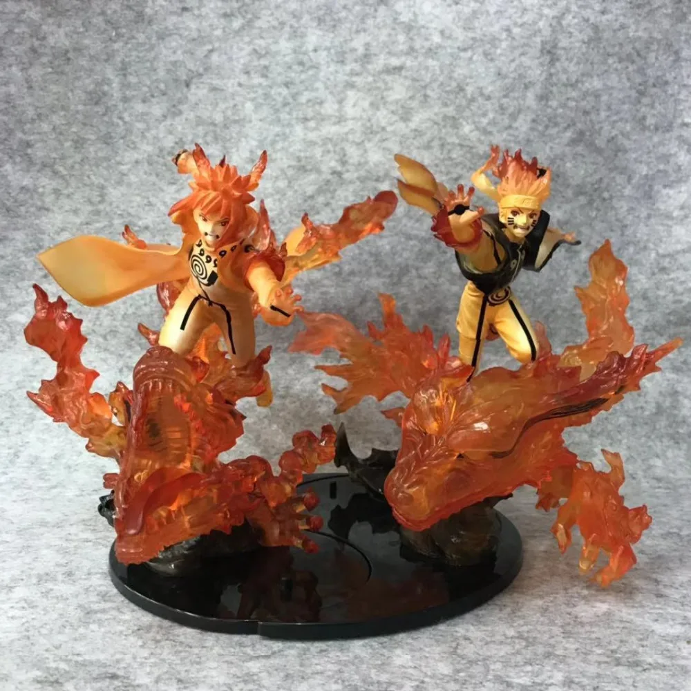 

NEW hot 20cm Naruto Ootutuki Hagoromo Namikaze Minato Uzumaki Naruto Action figure toys doll collection Christmas gift no box
