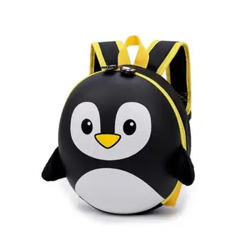 

New EVA Penguin Schoolbag Children Backpack Hard Shell Backpack Cartoon Lovely Mini Shoulder Bag Kids Cute Bags