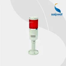 IP33 5 Вт зуммер Тип сигнала светящаяся башня/высокоэффективный промышленный ABS лампа ровного света Предупреждение свет