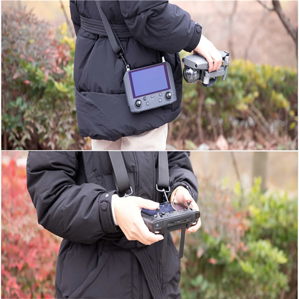 NeckShoulder Strap for DJI Smart Controller 5.5-inch Screen Smart Controller Lanyard with Remote Buckle for MAVIC 2 Pro&Zoom-2