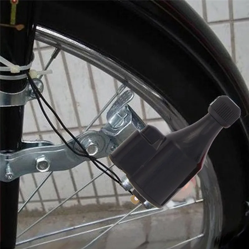 

New High Quality Universal LED Bicycle Lights Dynamo Set Bike Cycle Power Safety Front Headlight Kit Taillight Rear light#294658