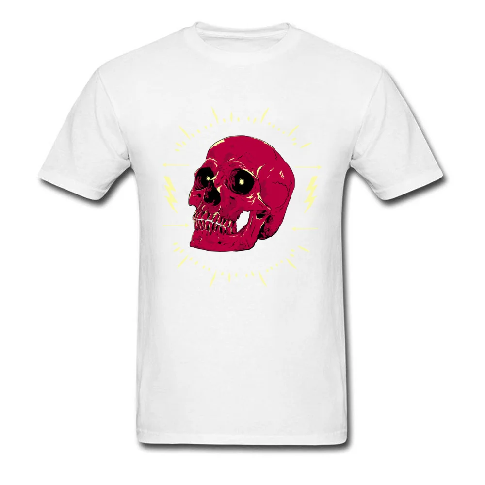 RockRoll Skull_white