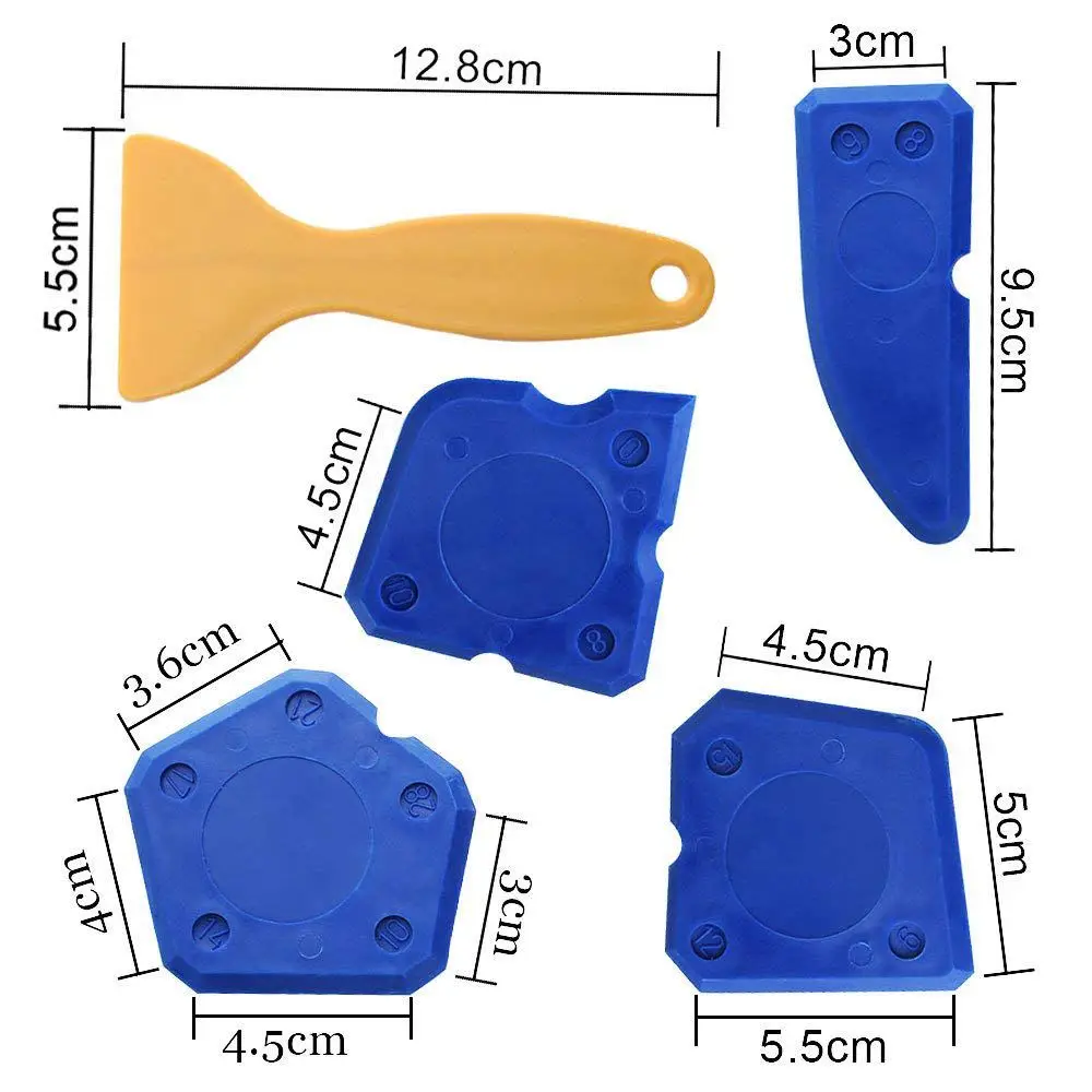 Легкий-9 штук герметик инструменты комплект силиконовых скребков силиконовый инструмент для снятия уплотнения для ванной комнаты кухни и рамы уплотнительные уплотнения