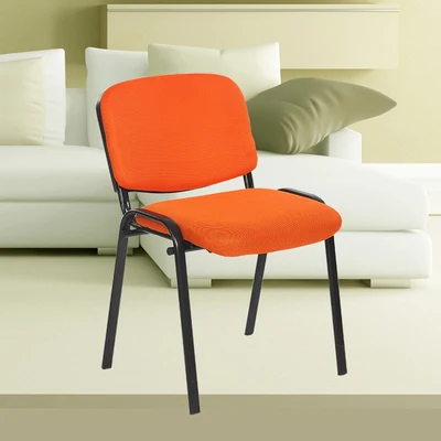 Современный простой Конференц-зал Персонал стул дышащий Сетчатое офисное кресло с письменной доской мягкий обучающий компьютерный стул - Цвет: Orange only chair