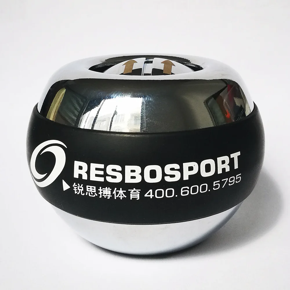 48LBS GYRO Strengthen Super Power Wrist Ball Metal Forearm Muscle Training Pressure Relieve Ball Gyroscope Force Exerciser Ball