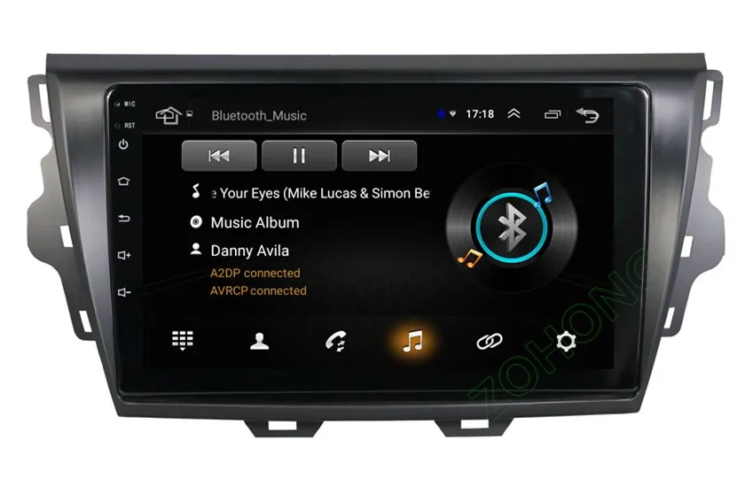 2.5D DSP 36EQ Android9.0 автомобильный DVD мультимедийный плеер для Great Wall Voleex C30- Авторадио автомобильный gps-навигация, радио, стерео