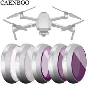 

CAENBOO Drone Filter For DJI Mavic 2 Zoom Neutral Density ND4+8+16+UV+CPL Polar Glass Multi-Layer Coating Film Gimbal Protect