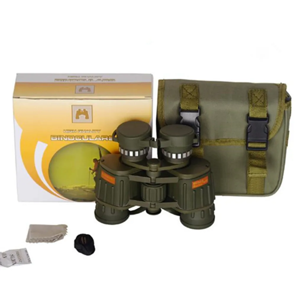 تلسكوب عالية الطاقة مناظير 8X24 BAK4 بريزم ضوء للرؤية الليلية المزدوج الأخضر فيلم التكبير الصيد المهنية الصيد أدوات