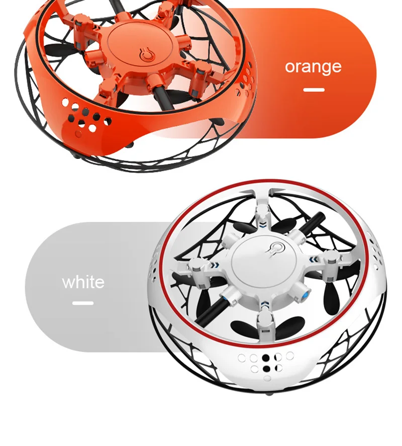 Анти-столкновения ручной НЛО летающий самолет 3 цвета rc вертолет интеллектуальная Индукция rc Квадрокоптер мини дроны игрушка для мальчиков
