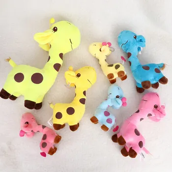 

Unisex Cute Gift Plush Giraffe Soft Toy Animal Dear Doll Baby Kid Child Christmas Birthday Happy Colorful Gifts 6 Colors
