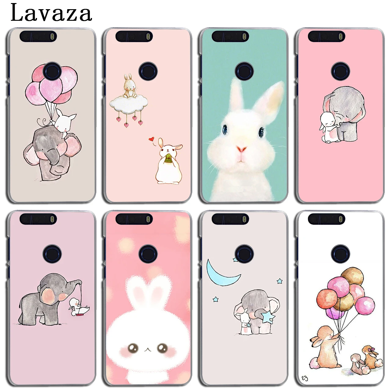 Lavaza милый слон чехол для телефона с кроликом Huawei P30 P20 P9 P10 Plus P8 Mate 20 Pro Lite Mini 2016 2017 P