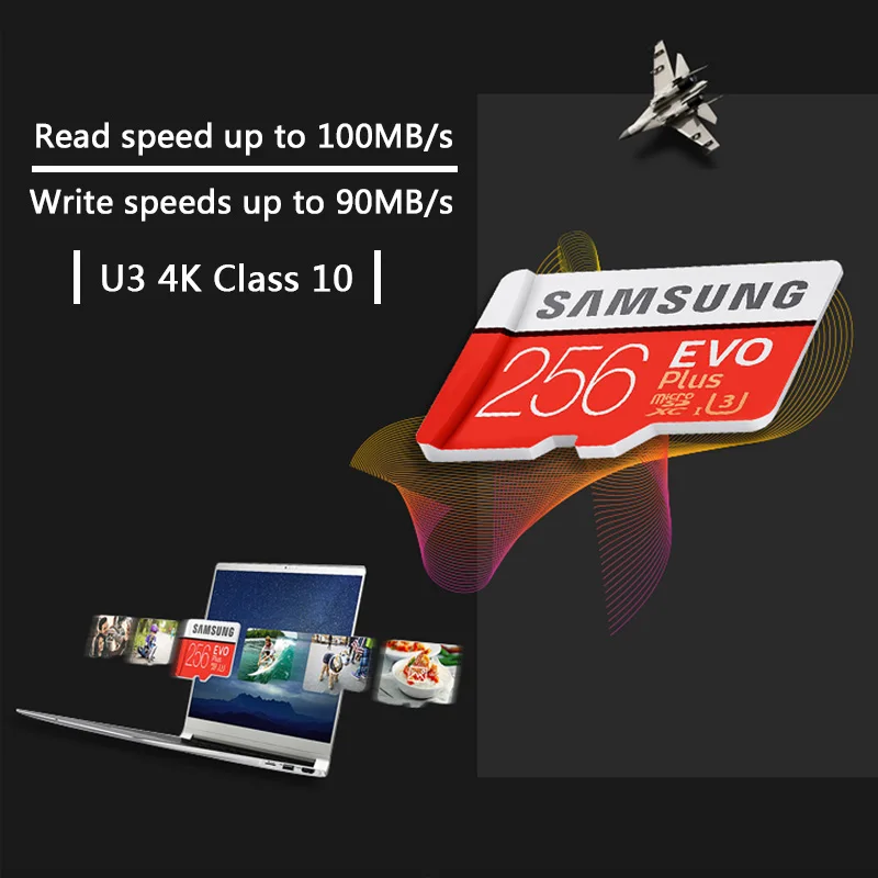100% оригинальный Samsung карта памяти micro sd 128 ГБ флэш 100 МБ/с. объемом 32 Гб или 64 cartao de