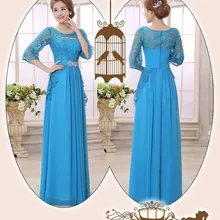 Женские длинные халаты, кружевные платья для матери невесты 3/4, вечерние платья с рукавами элегантное вечернее платье, новое Брендовое