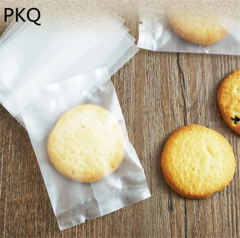 

Frosted Clear Open Top Heat Sealing Cookie Bags Storage Vacuum Package Bag For Meat Food Fruit Plastic Packaging Pouches