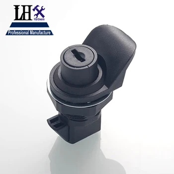 

LHX MMS575 Switch Cabinet Door Locke PA6 Nylon Distribution Box Lock Handle Cabinet Cam Lock for Box Cupboard DIY h