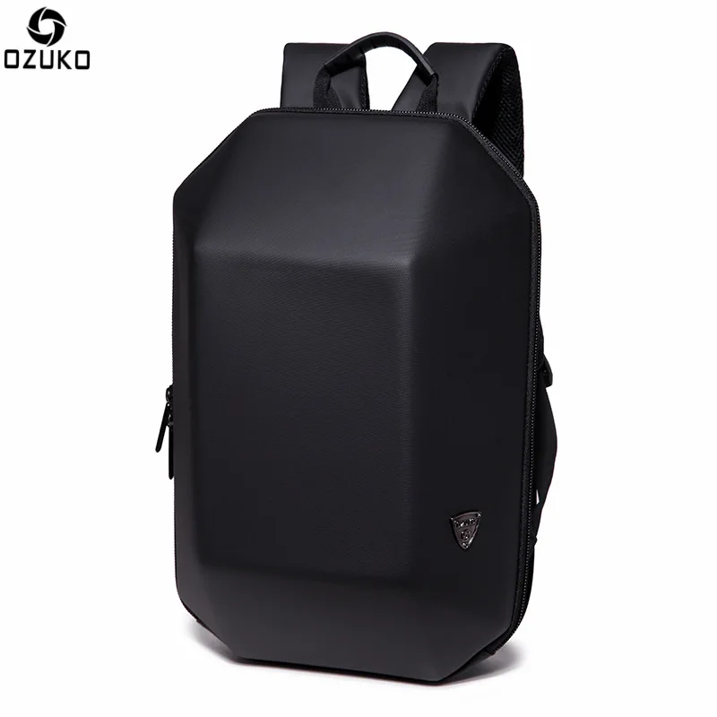 OZUKO 8971, роскошный водонепроницаемый рюкзак для путешествий, мужская сумка для ноутбука, студенческий черный рюкзак для подростков, школьный рюкзак, Mochila