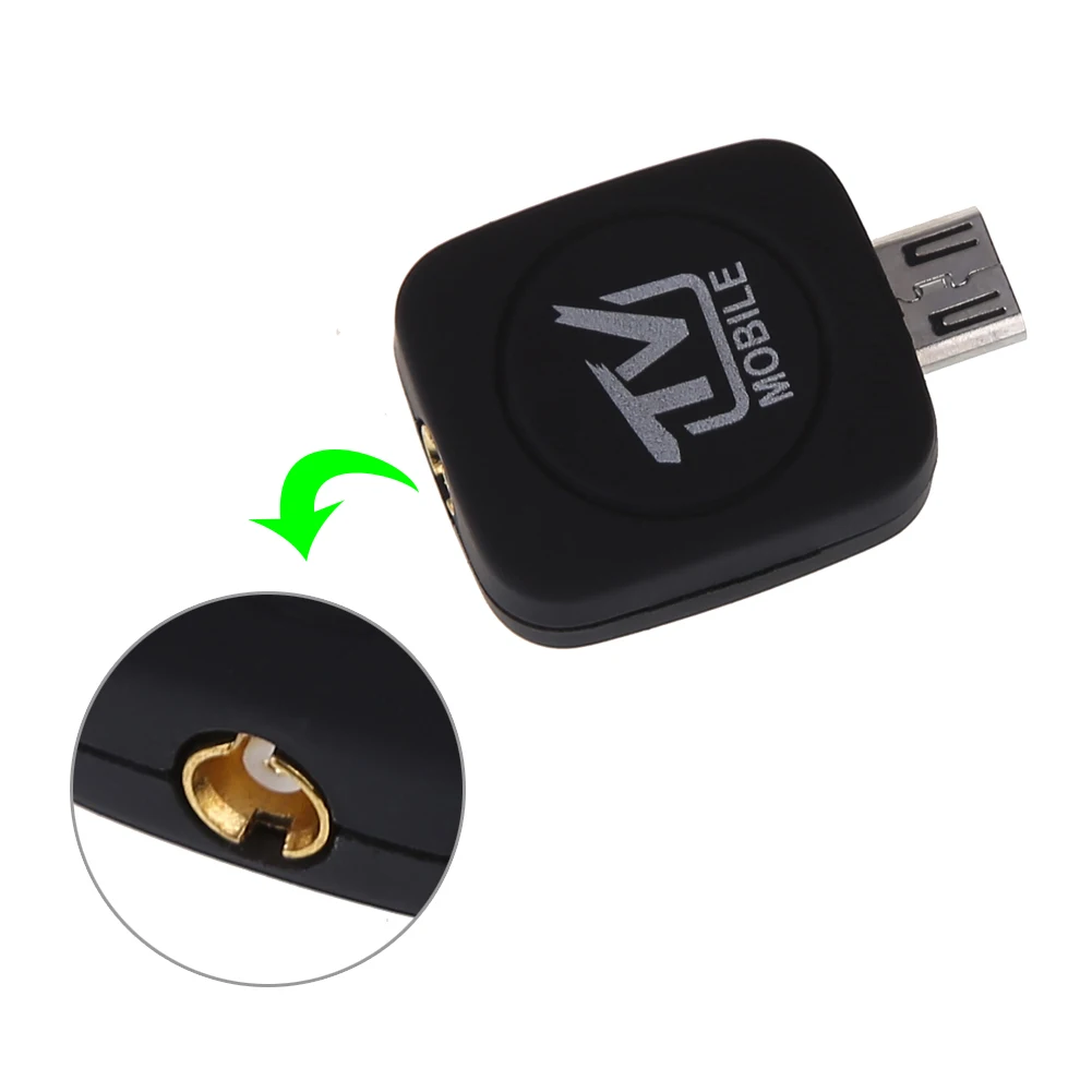 Mini Micro USB 2 0 DVB T цифровой ТВ тюнер приемник TV 474 ~ 858 МГц HD спутниковый для телефона