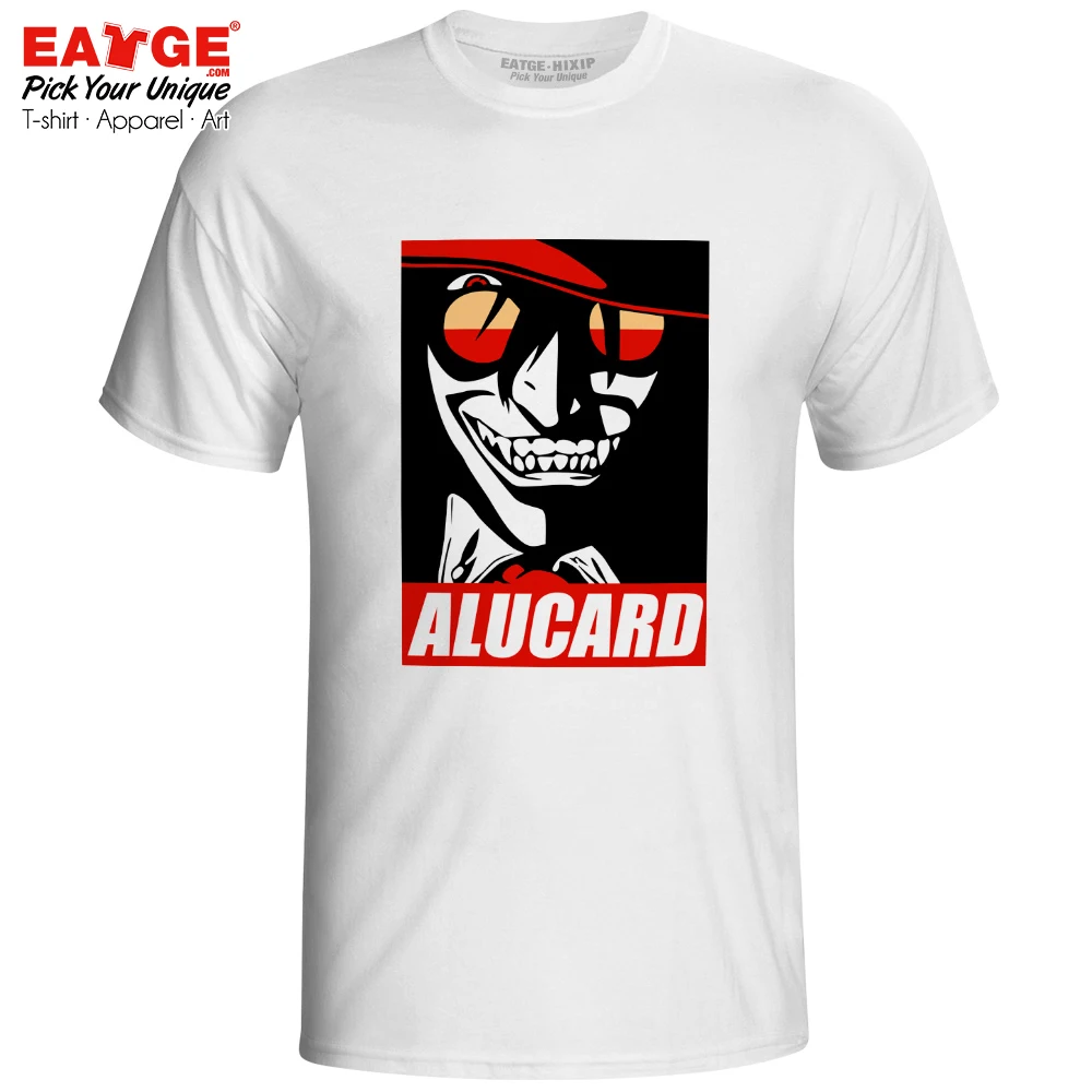 

I Am The Bloody Alucard T Shirt Hellsing Anime Manga Active Design T-shirt Punk Print Casual Unisex Men Women Top Tee