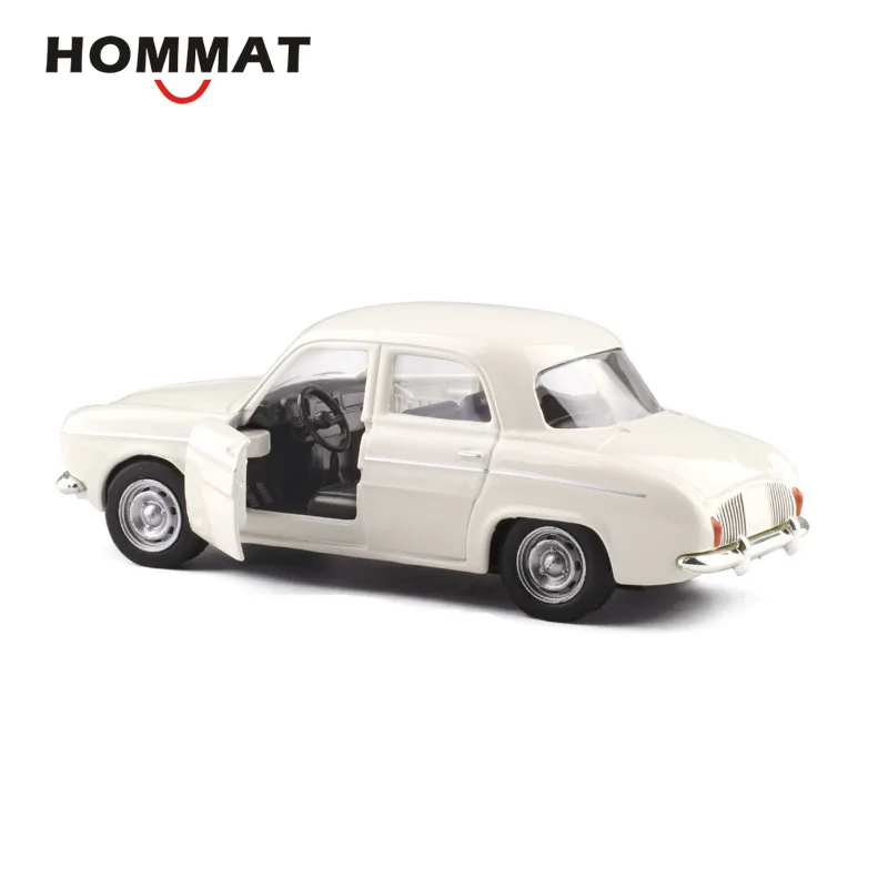 HOMMAT имитация 1:43, винтажная модель Willys Dauphine, литье под давлением и игрушечное транспортное средство, модель автомобиля, Подарочные машинки, игрушки для детей, мальчиков