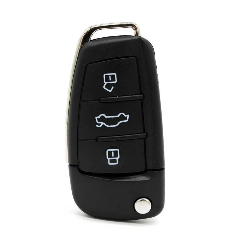 Модный Автомобильный ключ Usb флэш накопитель 100% реальная емкость Audi Key 8 ГБ 16 32 64 4