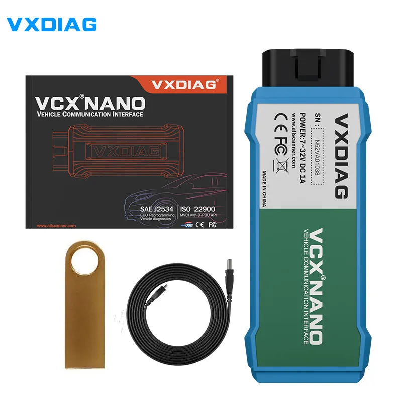 Vxdiag 6154 4.4.1 V4.4.1 wifi для vw для Audi/для Skoda лучше, чем 5054 6154 Поддержка UDS для V-AG