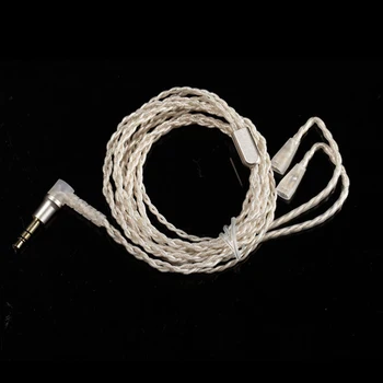 

Upgrade Earphone Cable for Sennheiser ie80 ie8 ie8i Headset Replacement HiFi Silver Plated Wire Line for iPhone Android Samsung
