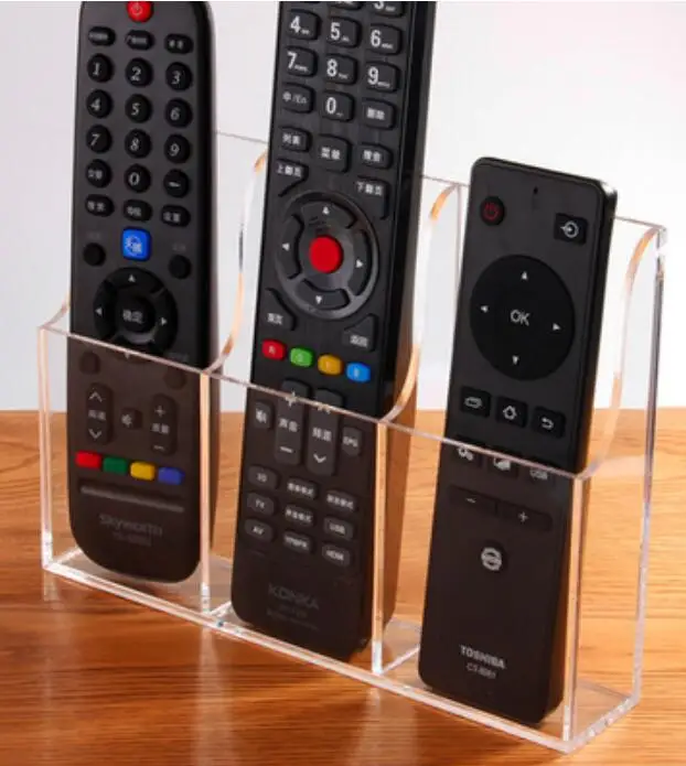 

Acrylic Remote control fixed box wall hanging remote control Storage box TV air conditioning remote control wall hanging box