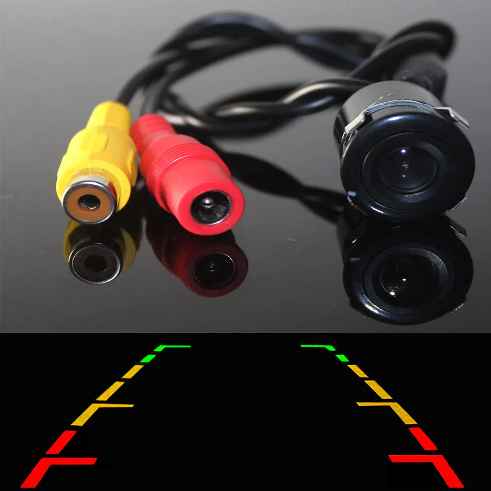 

Parking Assistances Car Rearview Reverse Revering Rear View Camera CCD+18.5 Backup With 120 degree de re para auto night vision