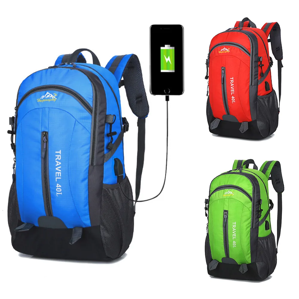 

2018 New Large Capacity Multifunction Women Men Backpack Zipper Waterproof Fashion for Outdoor Travel Sport Hiking BS88