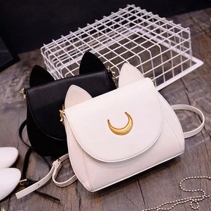 

Charming Nice OCARDIAN Best Gift OCARDIAN Sailor Moon Shoulder Bag Ladies Luna Leather Handbag Women Crossbody Messenger Y35