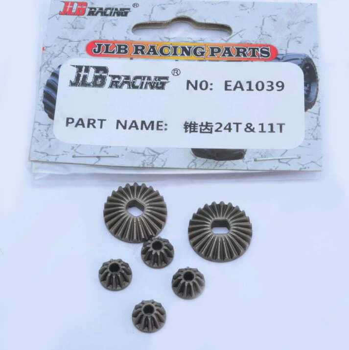 Металлическая дифференциальная Шестерня EA1039 11T 24T для 1/10 JLB Cheetah RC монстр-Трак