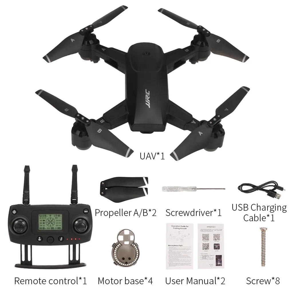 

JJRC H78G 5G WiFi FPV 1080P Wide Angle HD Camera GPS Dual Mode Positioning Foldable RC Drone Quadcopter RTF GPS Drone 4.25