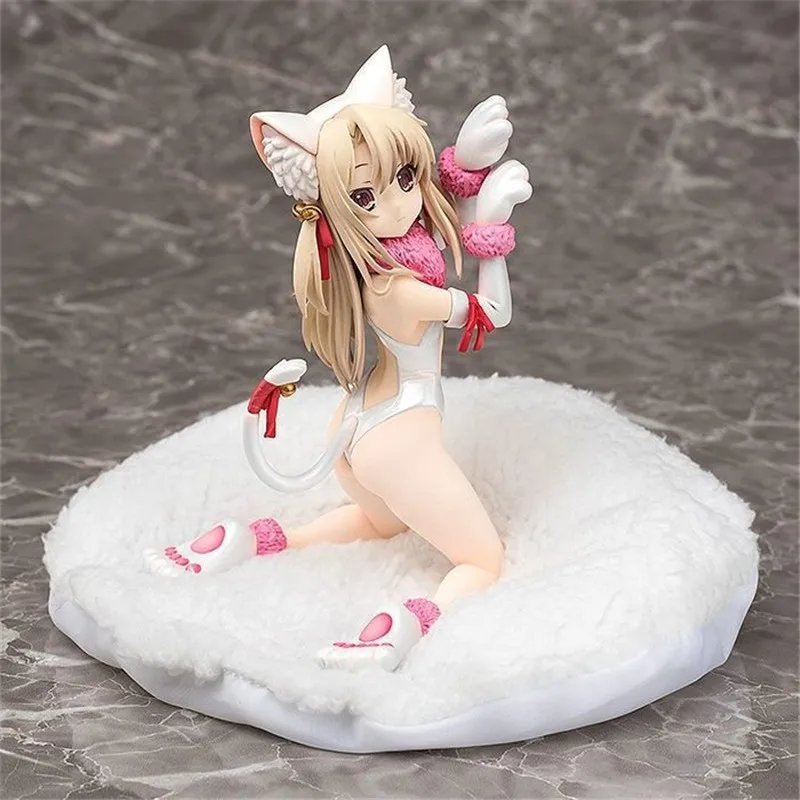 

14cm Fate/kaleid liner PVC Figure Toy Cat Ears Illyasviel von Einzbern Collection Figure Toys