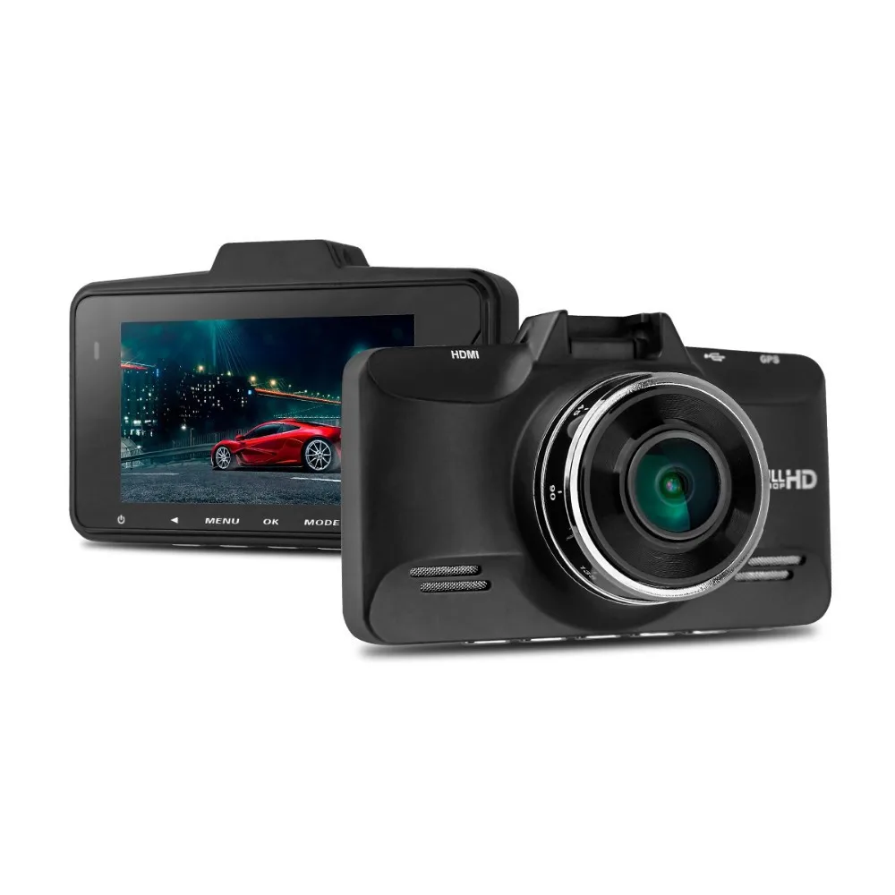 GS98C Ambarella A7 LA70 Автомобильный видеорегистратор Full HD видео рекордер 2304*1296P 30FPS с g-сенсором HDR+ gps видеорегистратор