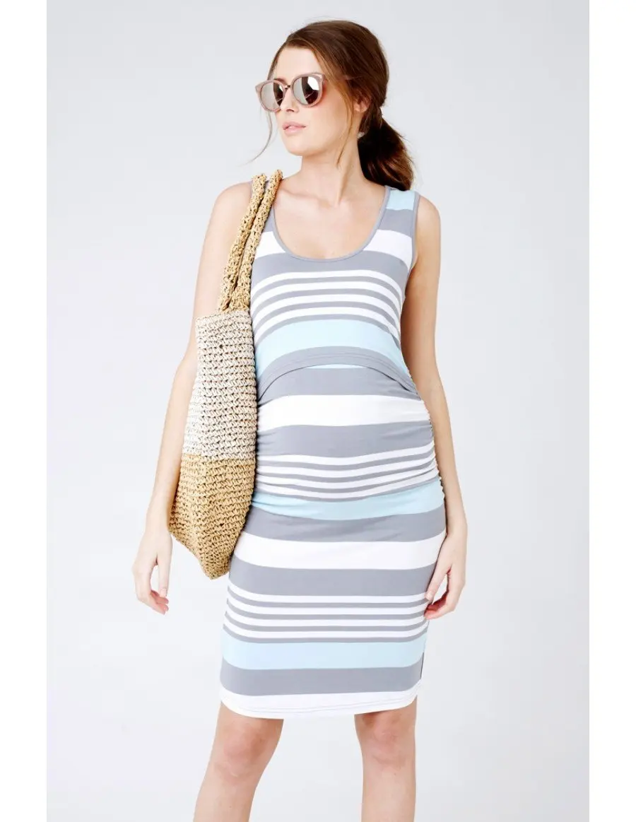 s1846_stripe_nursing_dress_bcs